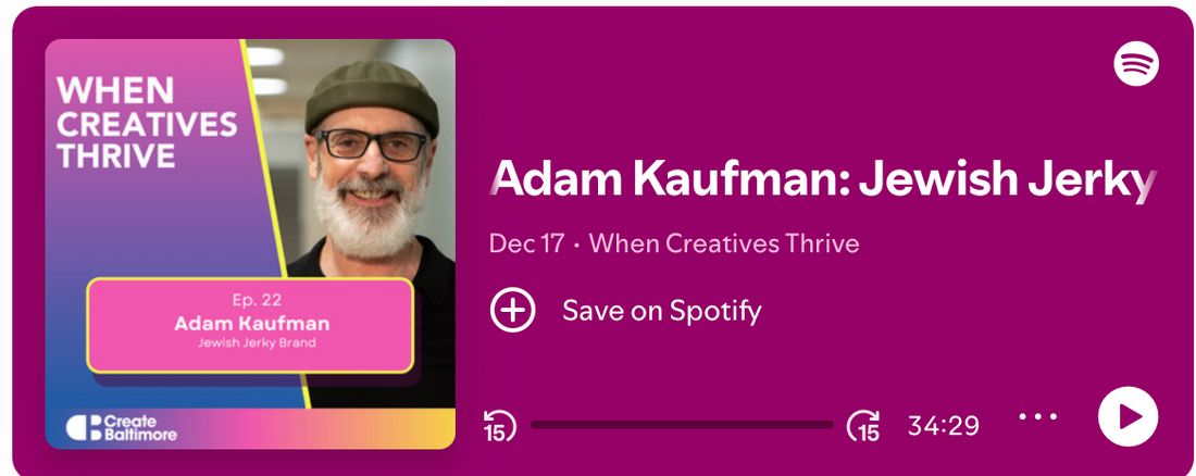 Podcast Episode: Adam Kaufman: Jewish Jerky Brand, Nourishment, and The Baltimore Farmers' Market