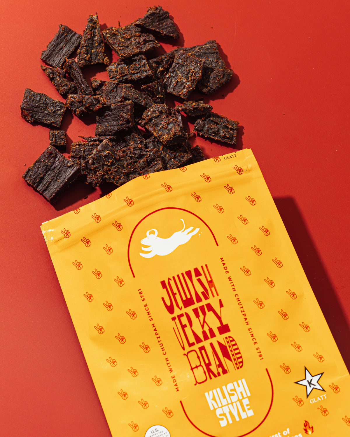 Kilishi Style bag and beef jerky